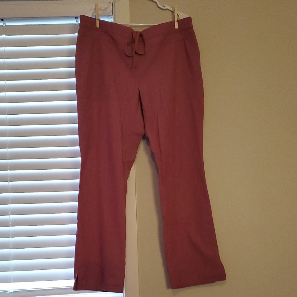 Women's Pink Scrub Pants